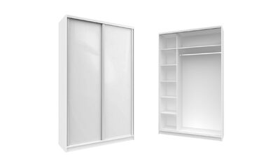 Шкаф купе Капелла белый глянец (shkaf kupe kapella belyij glyanecz)