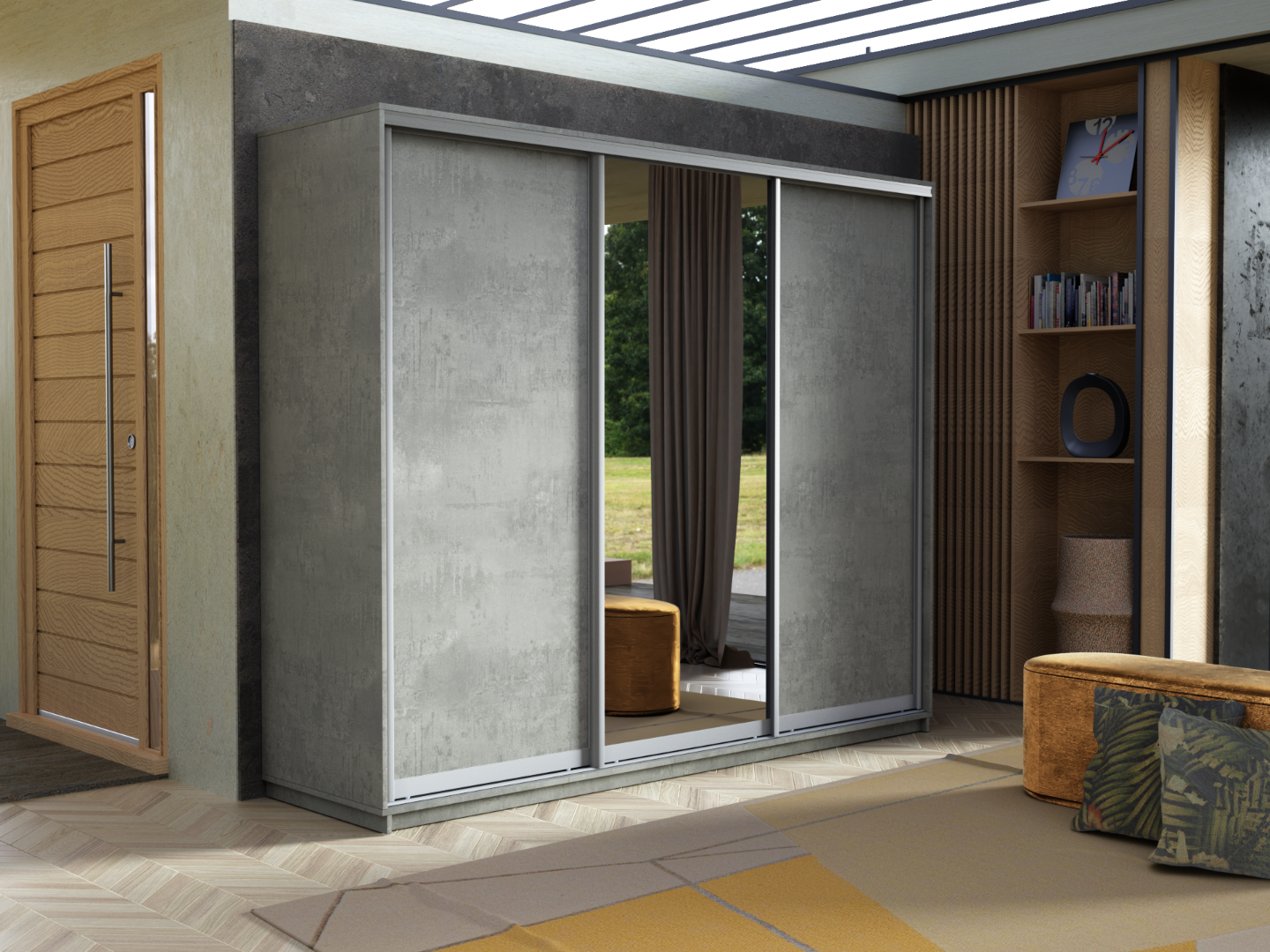 35562 shkaf kupe stark kombi beton interer